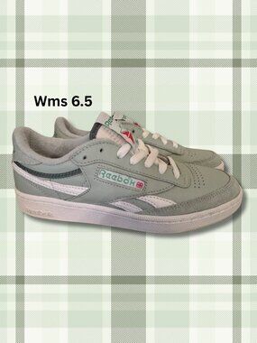 Reebok Club C Revenge Vintage Vintage Green Chalk Trek Green Women's 6.5 EUC